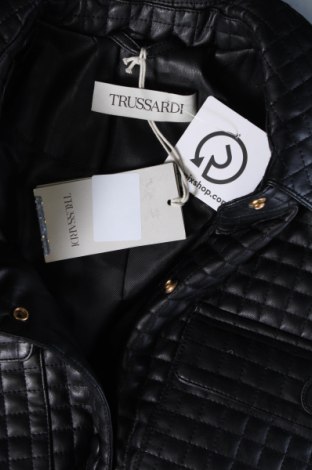 Dámska kožená bunda  Trussardi, Veľkosť M, Farba Čierna, Cena  132,99 €