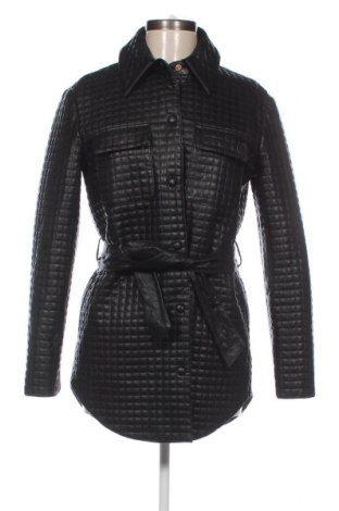 Γυναικείο δερμάτινο μπουφάν Trussardi, Μέγεθος M, Χρώμα Μαύρο, Τιμή 59,85 €