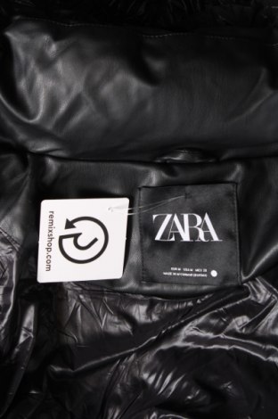 Dámská kožená bunda  Zara, Velikost M, Barva Černá, Cena  654,00 Kč