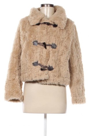 Дамско палто, Размер S, Цвят Бежов, Цена 64,20 лв.