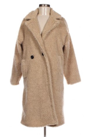 Дамско палто, Размер L, Цвят Бежов, Цена 24,61 лв.