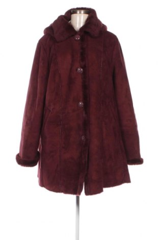 Dámský kabát , Velikost L, Barva Červená, Cena  256,00 Kč
