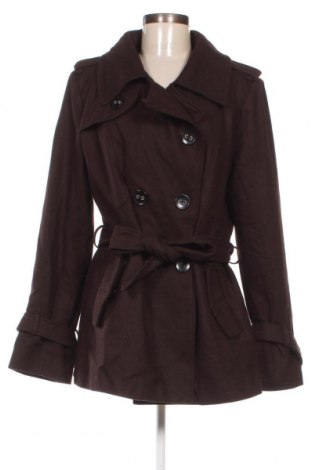 Дамско палто, Размер L, Цвят Кафяв, Цена 27,82 лв.