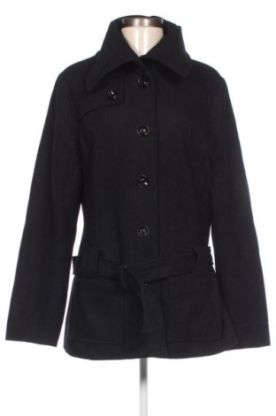 Дамско палто, Размер L, Цвят Черен, Цена 20,33 лв.