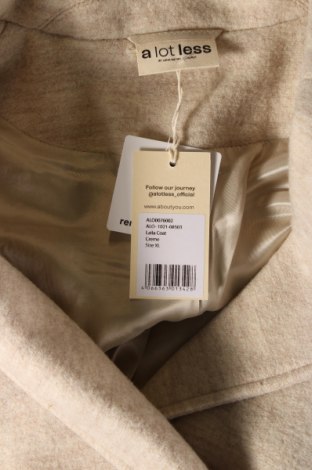 Dámsky kabát  A Lot Less x About You, Veľkosť XL, Farba Béžová, Cena  200,52 €