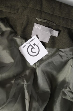 Palton de femei ASOS, Mărime XS, Culoare Verde, Preț 86,84 Lei