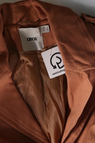 Damenmantel ASOS, Größe S, Farbe Braun, Preis € 13,39