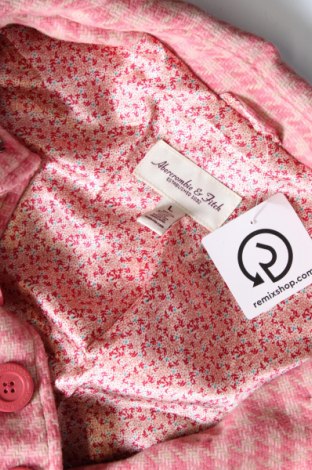 Palton de femei Abercrombie & Fitch, Mărime L, Culoare Roz, Preț 99,80 Lei