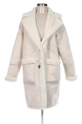 Дамско палто Amisu, Размер M, Цвят Екрю, Цена 63,13 лв.