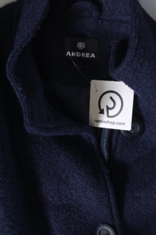 Palton de femei Andrea, Mărime S, Culoare Albastru, Preț 116,15 Lei
