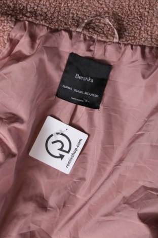 Dámsky kabát  Bershka, Veľkosť M, Farba Popolavo ružová, Cena  11,98 €