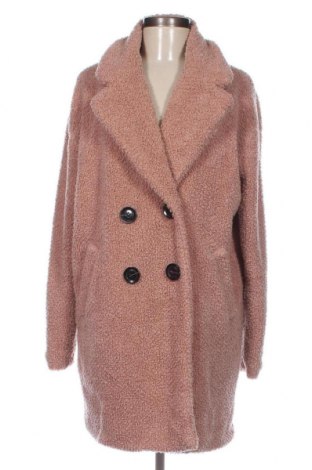 Дамско палто Bershka, Размер M, Цвят Пепел от рози, Цена 64,00 лв.