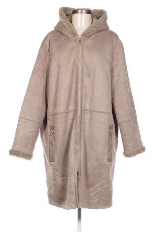 Дамско палто C&A, Размер XXL, Цвят Бежов, Цена 64,20 лв.