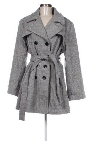 Дамско палто Calvin Klein, Размер XXL, Цвят Сив, Цена 119,40 лв.