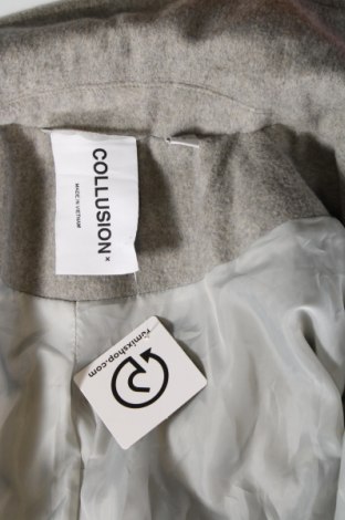 Dámsky kabát  Collusion, Veľkosť S, Farba Sivá, Cena  18,46 €