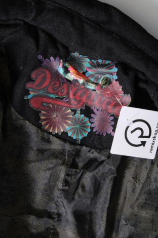 Γυναικείο παλτό Desigual, Μέγεθος M, Χρώμα Μαύρο, Τιμή 46,76 €
