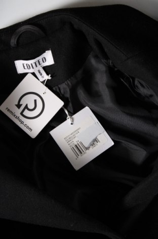 Γυναικείο παλτό Edited, Μέγεθος XS, Χρώμα Μαύρο, Τιμή 28,30 €
