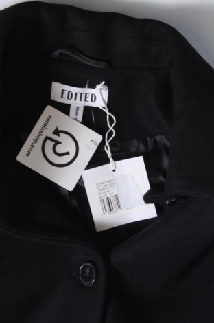 Γυναικείο παλτό Edited, Μέγεθος XS, Χρώμα Μαύρο, Τιμή 28,30 €
