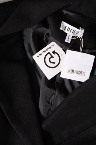 Дамско палто Edited, Размер M, Цвят Черен, Цена 60,69 лв.