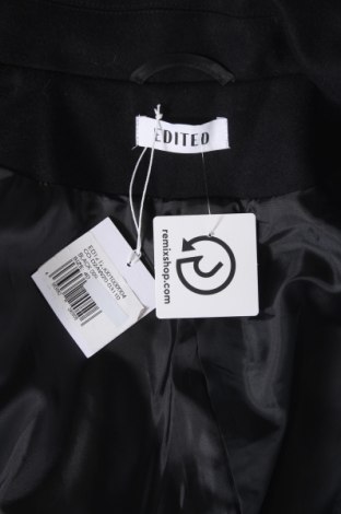 Дамско палто Edited, Размер M, Цвят Черен, Цена 72,25 лв.