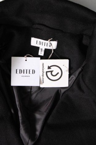 Γυναικείο παλτό Edited, Μέγεθος S, Χρώμα Μαύρο, Τιμή 38,73 €