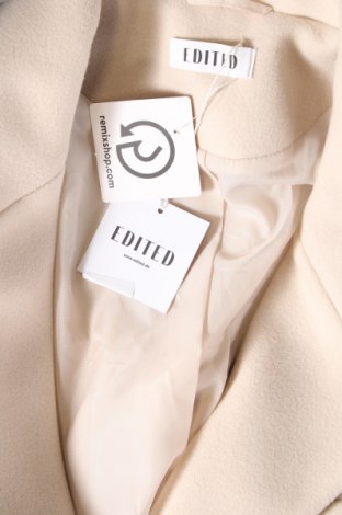 Γυναικείο παλτό Edited, Μέγεθος L, Χρώμα  Μπέζ, Τιμή 37,24 €