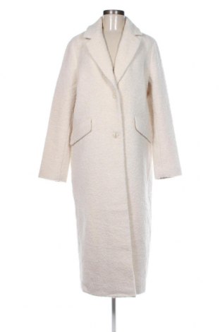 Γυναικείο παλτό Edited, Μέγεθος S, Χρώμα Εκρού, Τιμή 55,12 €