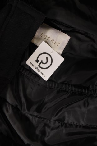 Γυναικείο παλτό Esprit, Μέγεθος M, Χρώμα Μαύρο, Τιμή 14,35 €