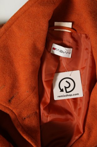 Дамско палто Fabiani, Размер L, Цвят Оранжев, Цена 53,50 лв.