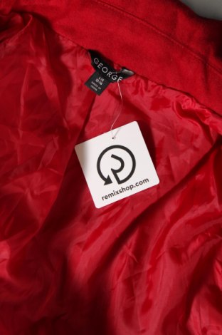Γυναικείο παλτό George, Μέγεθος L, Χρώμα Κόκκινο, Τιμή 15,22 €