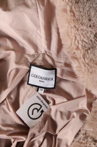 Dámský kabát  Gold & Silver, Velikost M, Barva Popelavě růžová, Cena  370,00 Kč