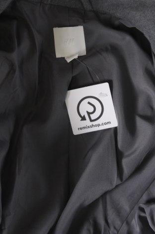 Palton de femei H&M, Mărime XS, Culoare Gri, Preț 80,95 Lei