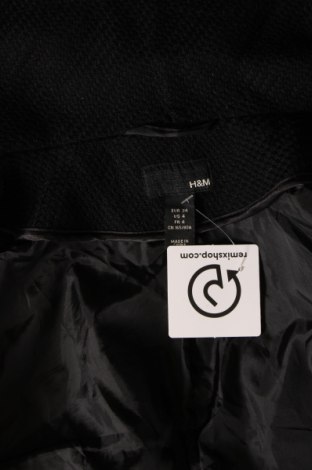 Palton de femei H&M, Mărime XS, Culoare Negru, Preț 351,97 Lei
