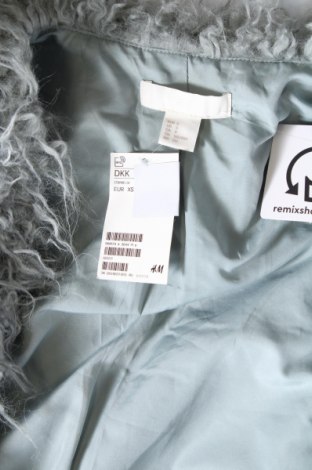 Dámský kabát  H&M, Velikost S, Barva Modrá, Cena  1 097,00 Kč