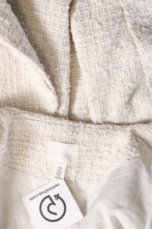 Γυναικείο παλτό H&M, Μέγεθος L, Χρώμα Λευκό, Τιμή 15,84 €