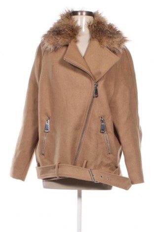 Dámský kabát  H&M, Velikost L, Barva Hnědá, Cena  273,00 Kč
