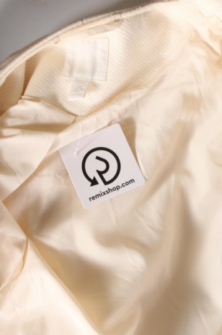 Palton de femei H&M, Mărime S, Culoare Ecru, Preț 130,23 Lei