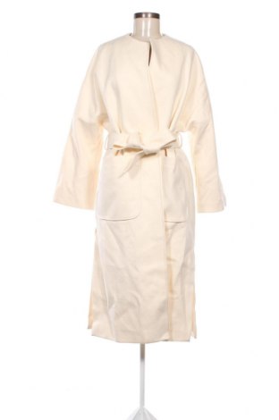 Дамско палто H&M, Размер S, Цвят Екрю, Цена 107,00 лв.