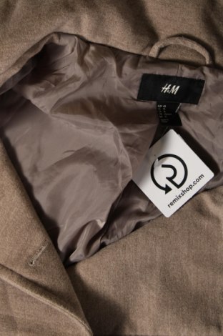 Palton de femei H&M, Mărime M, Culoare Maro, Preț 130,23 Lei