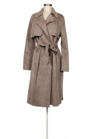 Дамско палто H&M, Размер M, Цвят Бежов, Цена 38,40 лв.