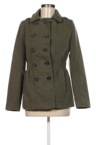 Дамско палто H&M Divided, Размер M, Цвят Зелен, Цена 70,97 лв.