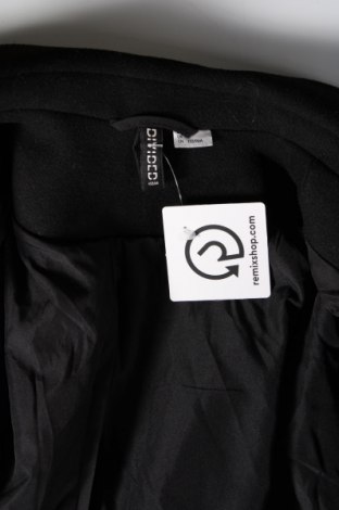 Дамско палто H&M Divided, Размер M, Цвят Черен, Цена 27,82 лв.