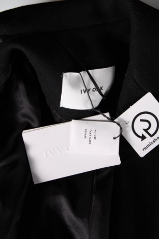 Γυναικείο παλτό Ivy & Oak, Μέγεθος S, Χρώμα Μαύρο, Τιμή 106,26 €