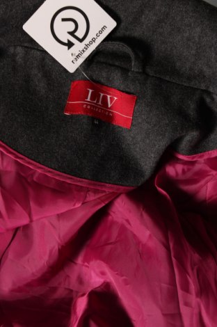 Дамско палто Liv, Размер XL, Цвят Сив, Цена 39,59 лв.