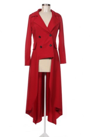 Palton de femei Made In Italy, Mărime M, Culoare Roșu, Preț 126,32 Lei