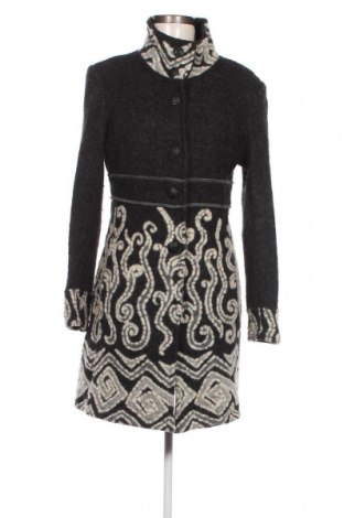 Γυναικείο παλτό Made In Italy, Μέγεθος M, Χρώμα Γκρί, Τιμή 27,80 €