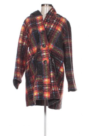 Γυναικείο παλτό Made In Italy, Μέγεθος XL, Χρώμα Πολύχρωμο, Τιμή 17,21 €