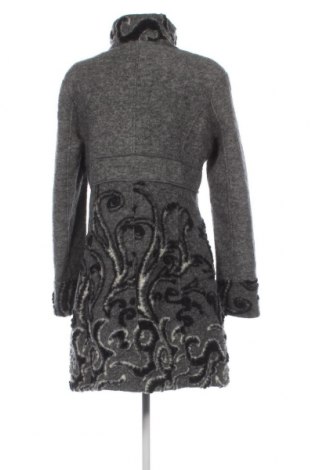 Γυναικείο παλτό Made In Italy, Μέγεθος M, Χρώμα Γκρί, Τιμή 66,19 €