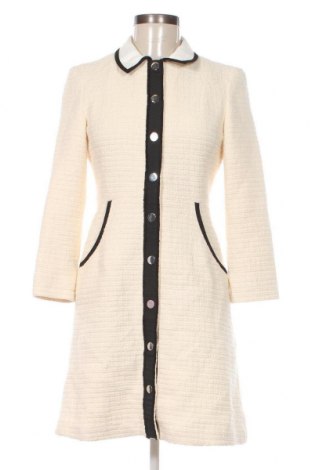 Γυναικείο παλτό Maje, Μέγεθος S, Χρώμα Εκρού, Τιμή 171,22 €