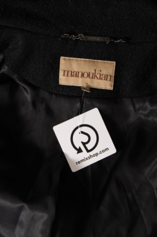 Дамско палто Manoukian, Размер XL, Цвят Черен, Цена 86,51 лв.